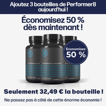 Charger l&#39;image dans la galerie, 3 bouteilles de Performer 8 à 50% de réduction !
